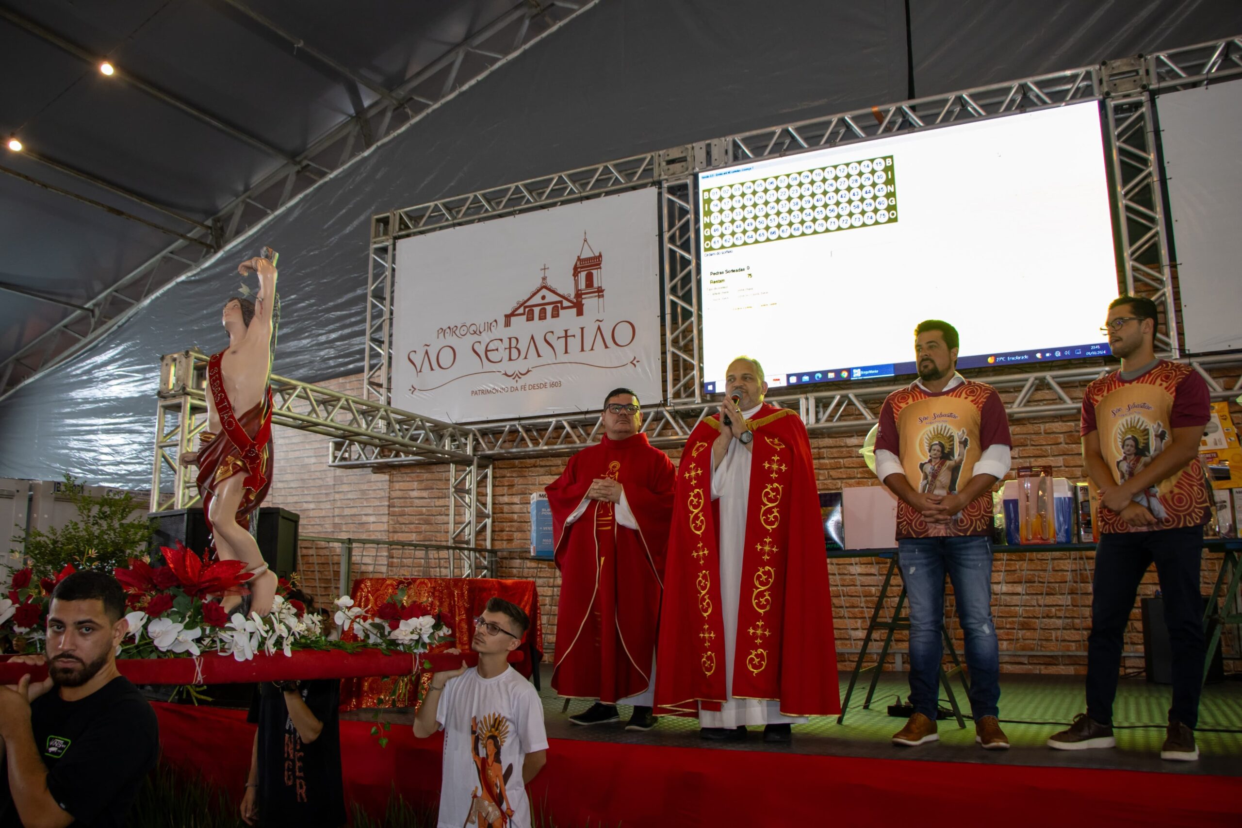 Festa Do Padroeiro De S O Sebasti O Segue Realiza Es De Novenas